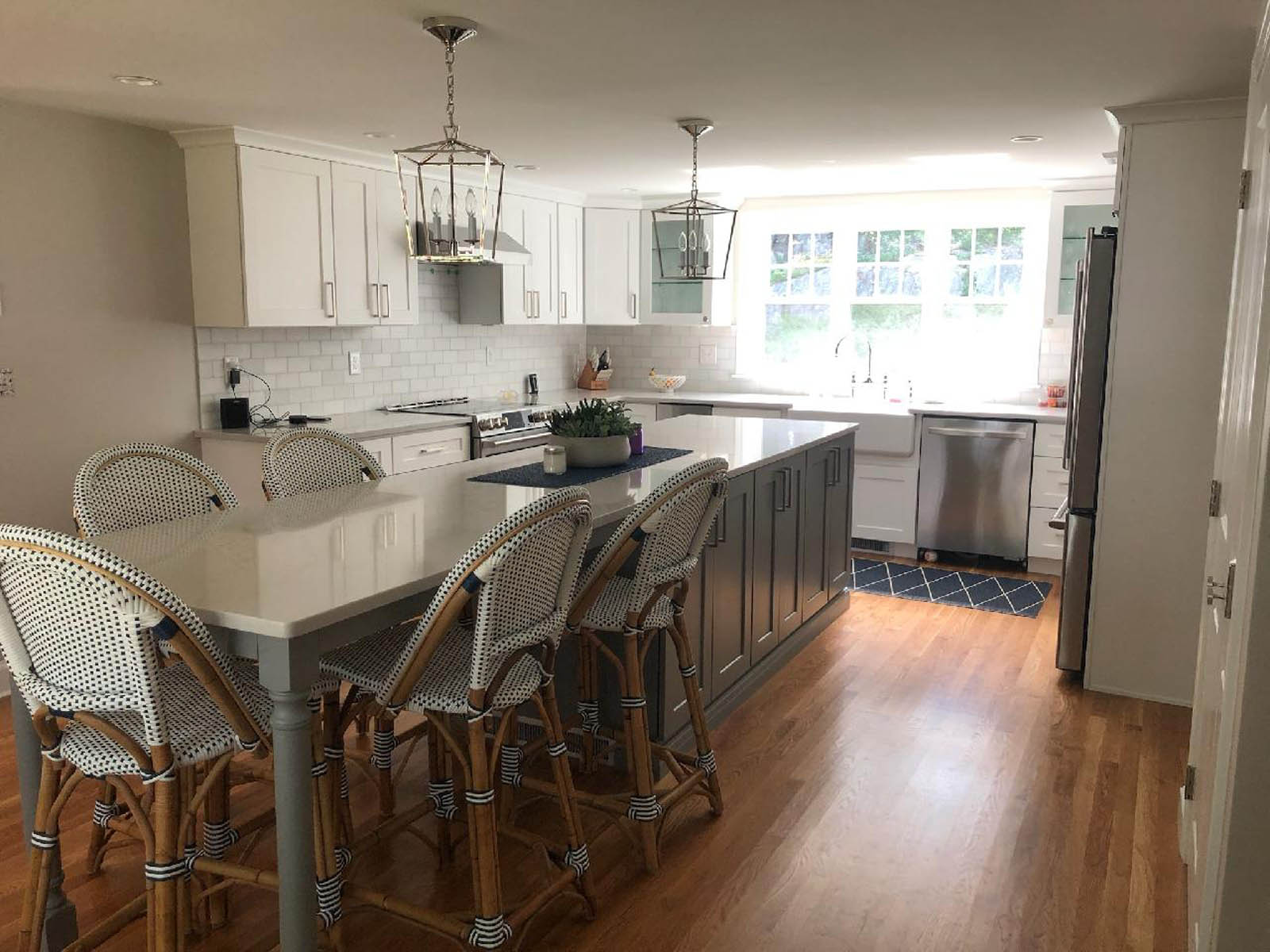 Residential lighting in the kitchen